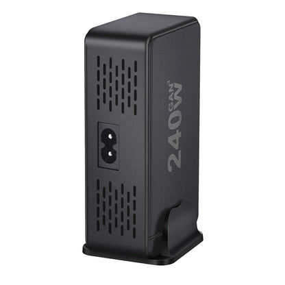240W GaN Desktop Charger – 8 USB-C Ports with PD Fast Charging | US / EU / UK / AU Plug