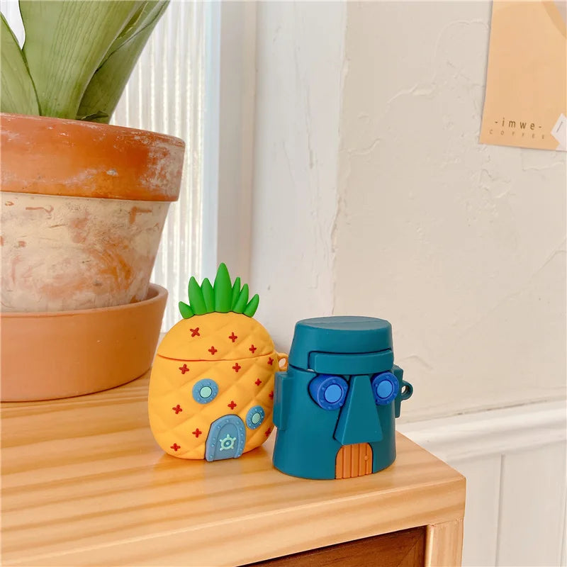 Cute Cartoon Case for AirPods 1/2/3/4 & Pro – Fun Protective Cover