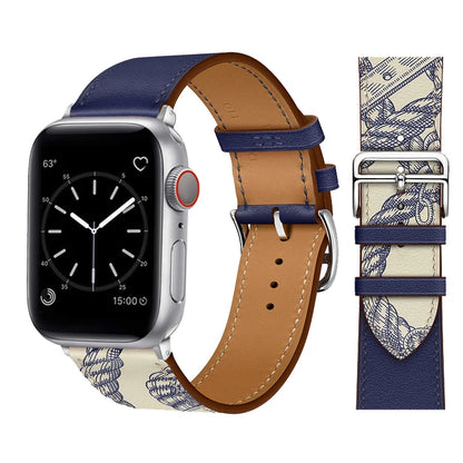 Leather Strap For Apple Watch Band