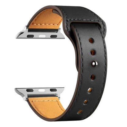 Leather strap For Apple watch band