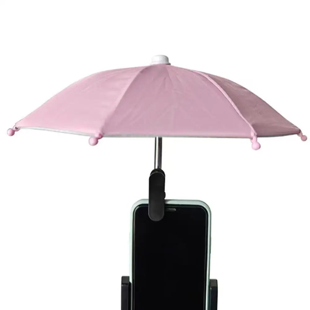 Mini Phone Umbrella – Sun & Rain Protection