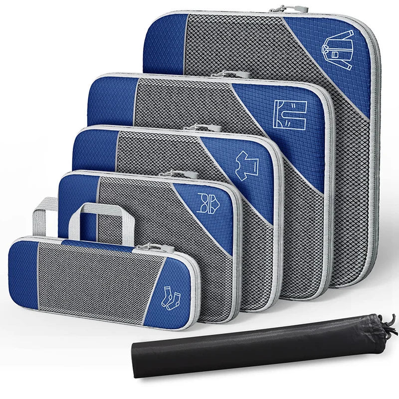 Compressed & Expandable Travel Packing Organizers