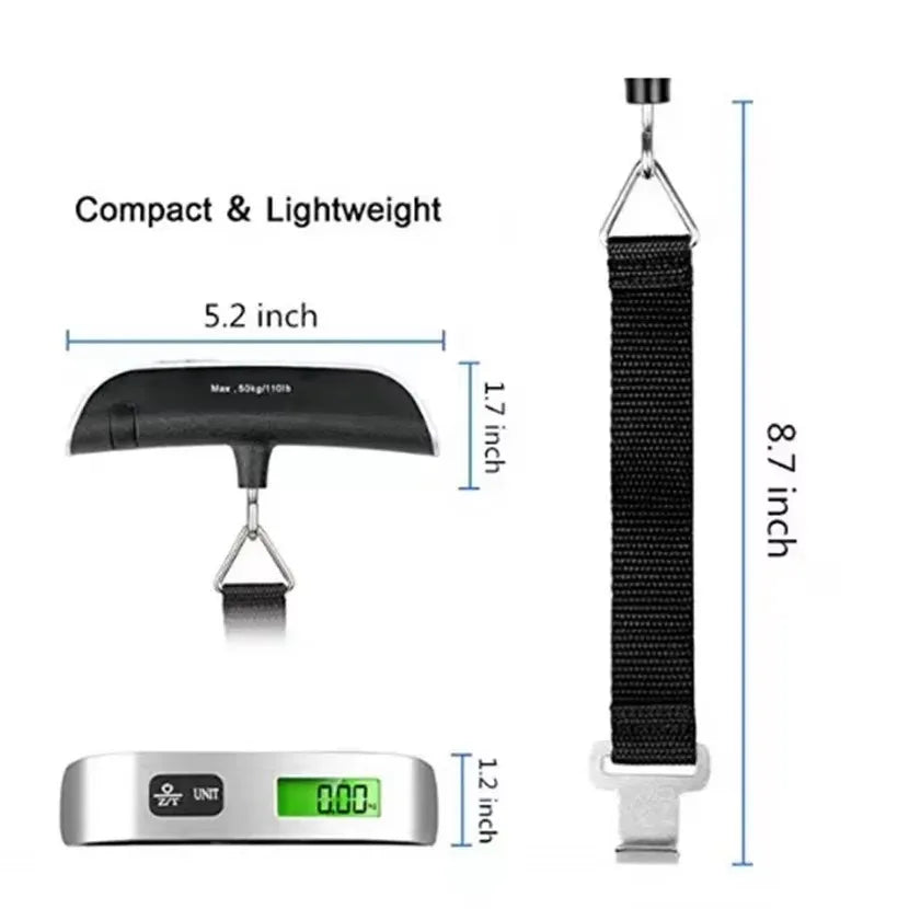 Digital Luggage Scale – Weigh Your Bags Easily Before You Fly