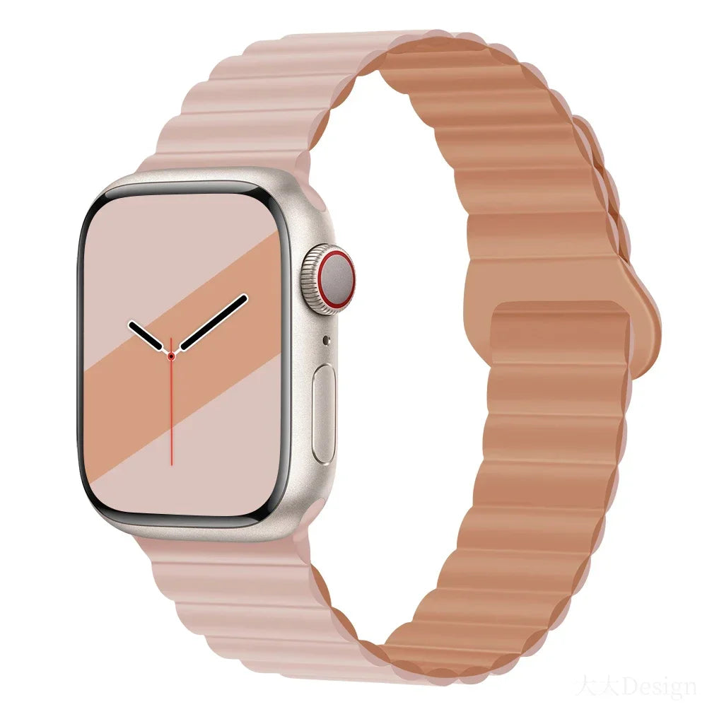 Part 1/3 – Magnetic Silicone Strap for Apple Watch