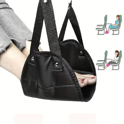 Travel Foot Hammock – Adjustable Leg Rest for Airplane & Office